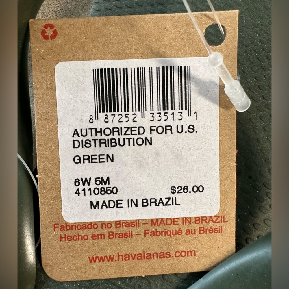 Havaianas Flip Flops - NWT - Picture 7 of 7